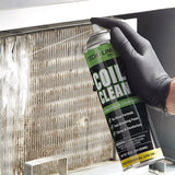 Noble 18 oz. No-Rinse Ready-to-Use Foaming Evaporator / Condenser Aerosol Coil Cleaner.
