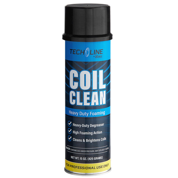 Noble 15 oz. Heavy-Duty Foaming Ready-to-Use Aerosol Evaporator / Condenser Coil & Fin Cleaner