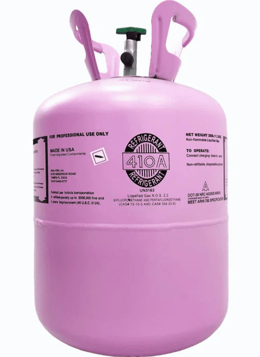 R-410A Refrigerant 25lb - Virgin Sealed - HVAC